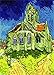 Colour Talk Diy oil painting, paint by number kit - The Church At Auvers by Vincent Van Gogh 1620 inch.