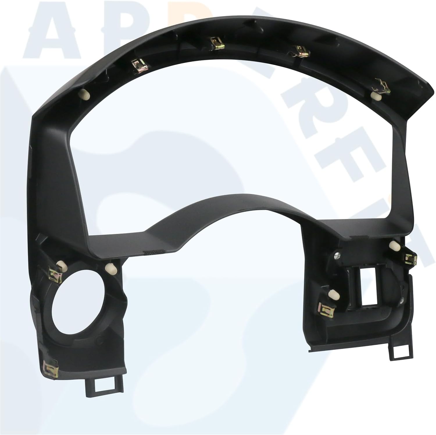 Dash Bezel for Instrument Cluster, Gauge Panel Cover 68240-ZZ50B Black Compatible with Titan 2007-2015 Dashboard Plastic Replacement Parts