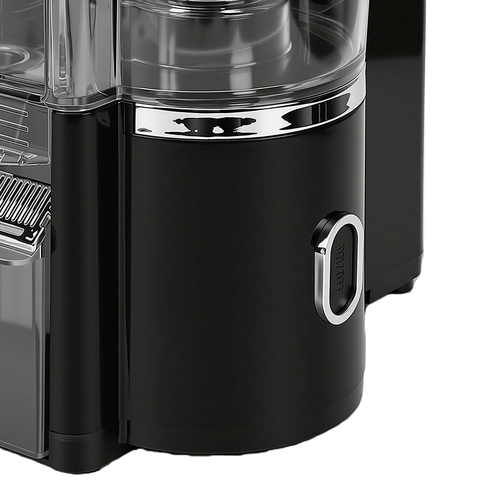 Karlak Exprimidor de Cítricos Eléctrico, Exprimidor de Naranjas Portátil Ligero 500ml Capacidad para Oficina en Casa, Diseño Negro Al Aire Libre