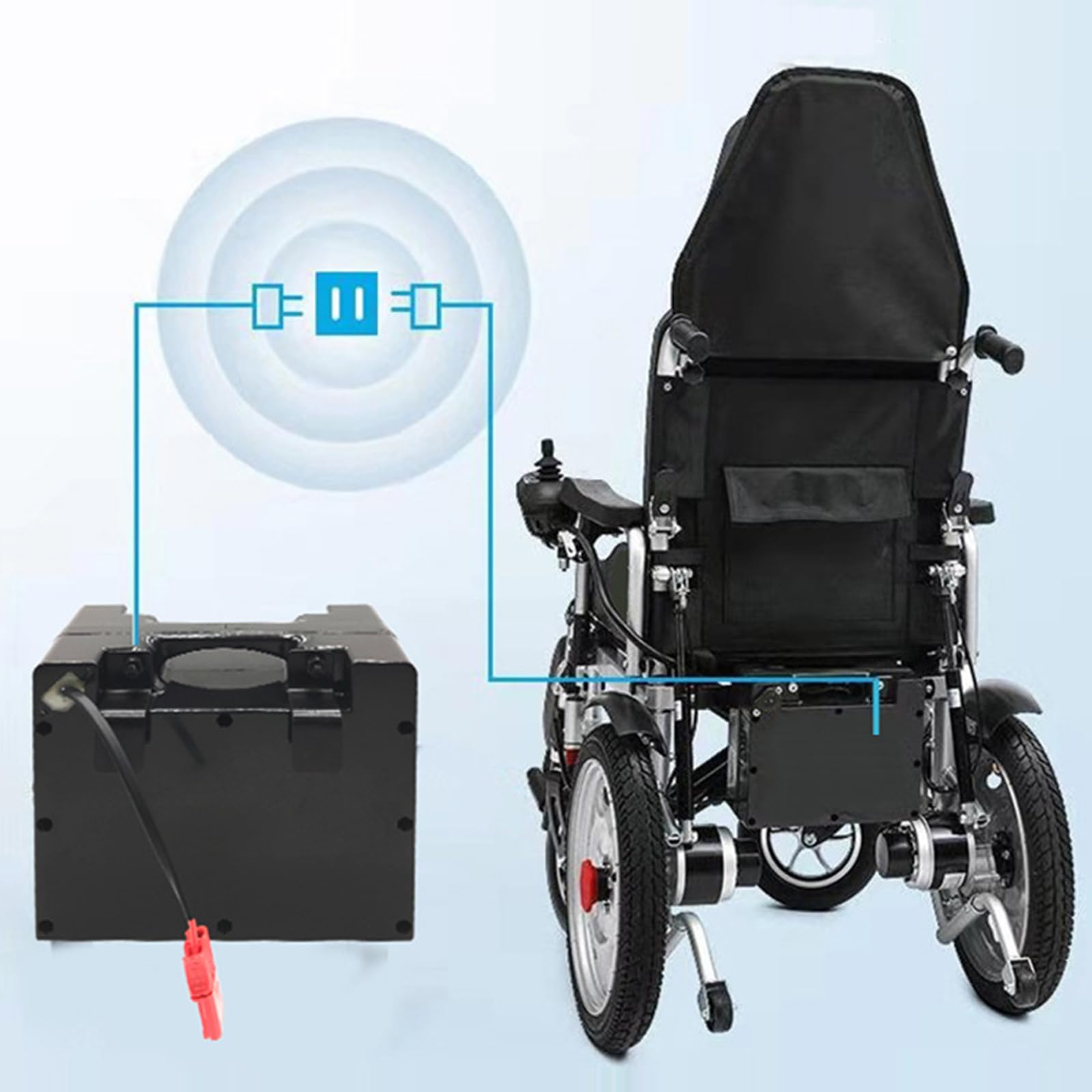 Amazon | FREEDOH 電動車椅子バッテリー 24V リチウムバッテリー 24V