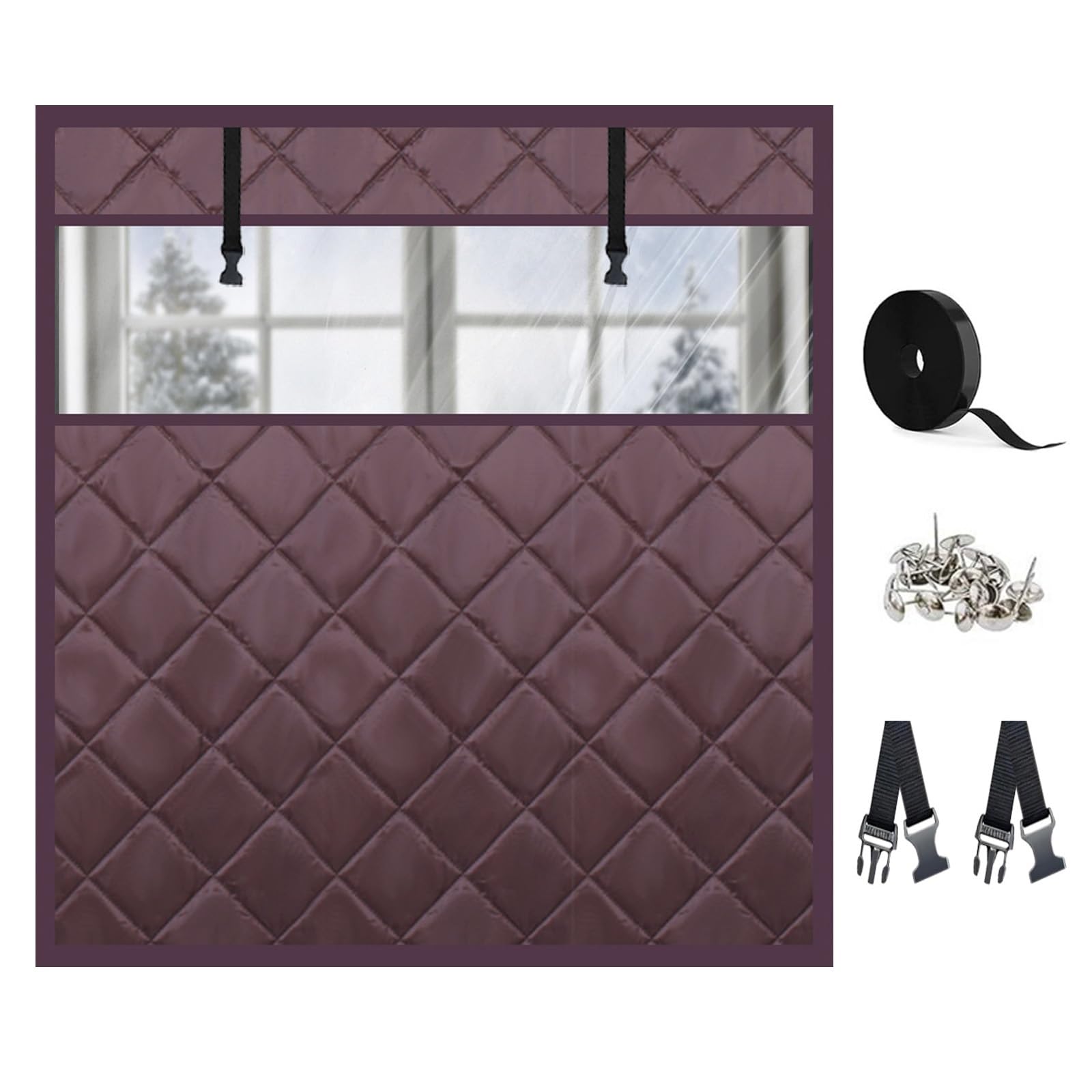 Kit d'isolation thermique coupe-vent pour protéger votre famille du froid hivernal