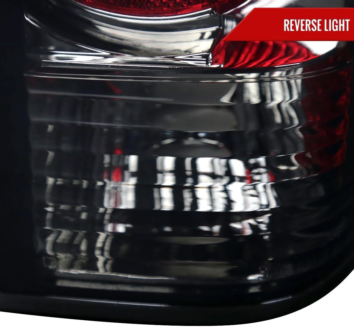 EURO TAIL LIGHTSS SMOKED LENS Made for and Compatible with 82-93 CHEVROLET S10