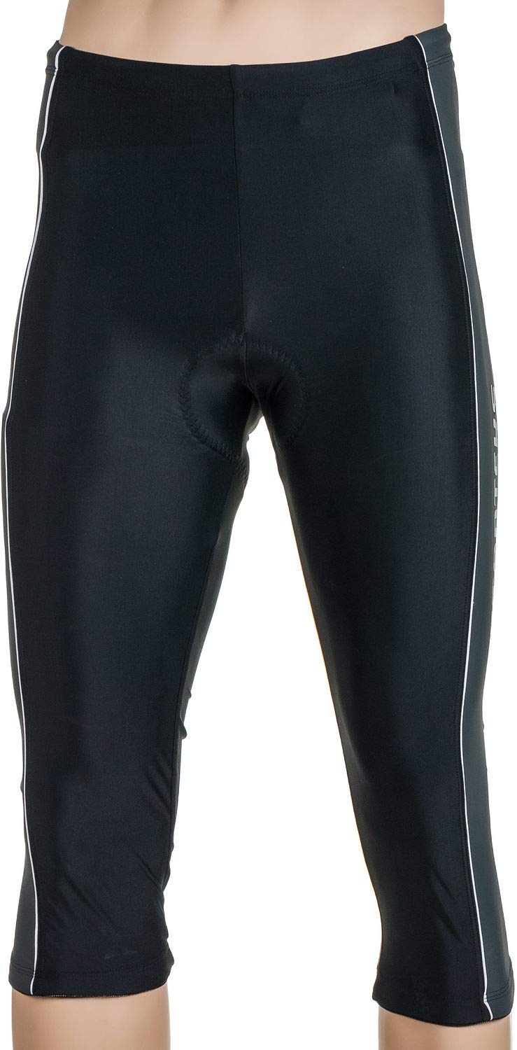 Radhose 3/4 Fahrradhose Radlerhose mit Sitzpolster Coolmax SR0060