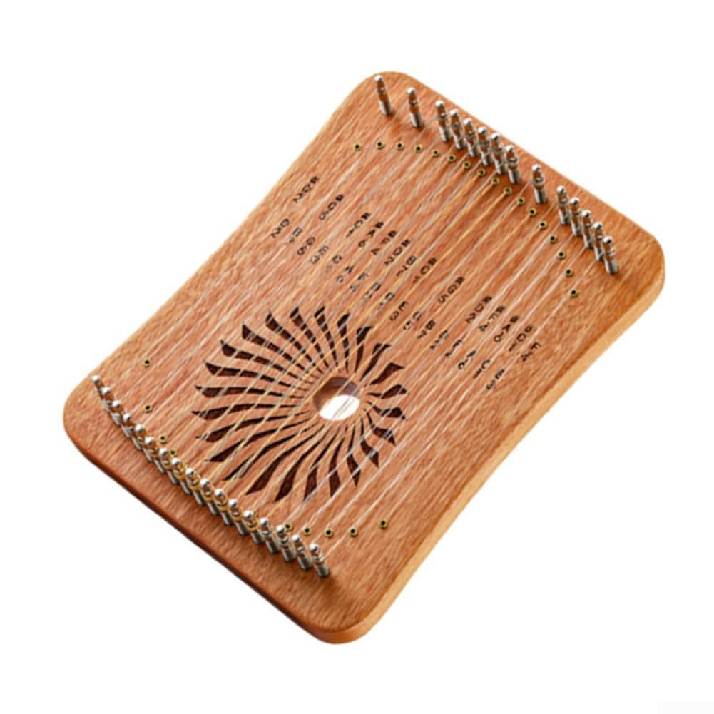 Elegante arpa in legno a 31 corde, per professionisti della musica (A)