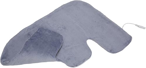 Miniatura 7 de Almohadilla térmica para hombros y cuello protección contra sobrecalentamiento suave y cómoda almohada eléctrica para el cuello calentamiento rápido