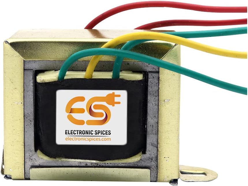 Electronic Spices Transformers 12-0-12 750ma AC Current Step Down Vertical Mount Electric Power Transformer (12-0-12 750MA)
