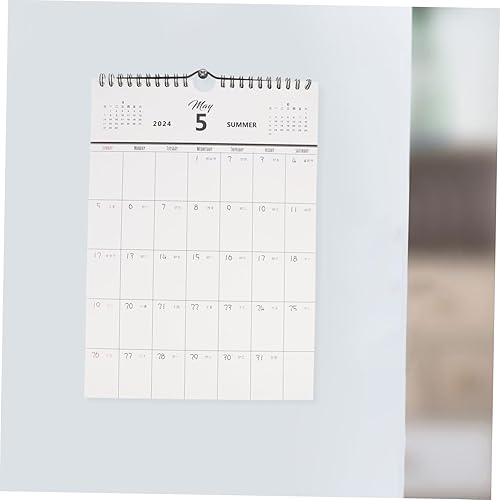 Miniatura 9 de STOBOK Wall Mounted Calendar 2023-2024 Hanging Calendar Holiday Hanging Calendar Room Hanging Calendar 16 Month Calendar 2024 Wall Calendar Monthly