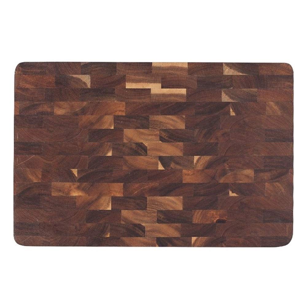 Tabla de cortar de madera, sólida y resistente, bandeja para servir