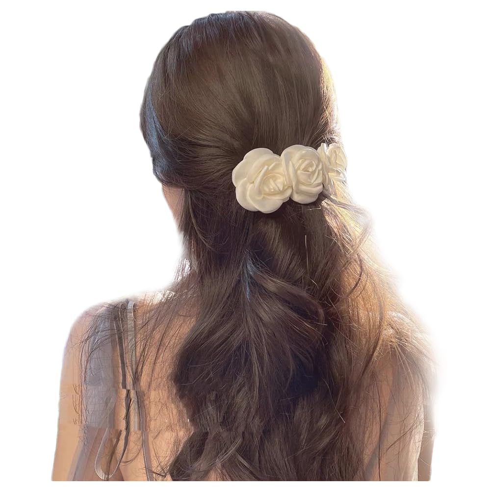 Amazon.com : JKQBUX Hair clips Gentle Style flower Barrettes  display picture 1