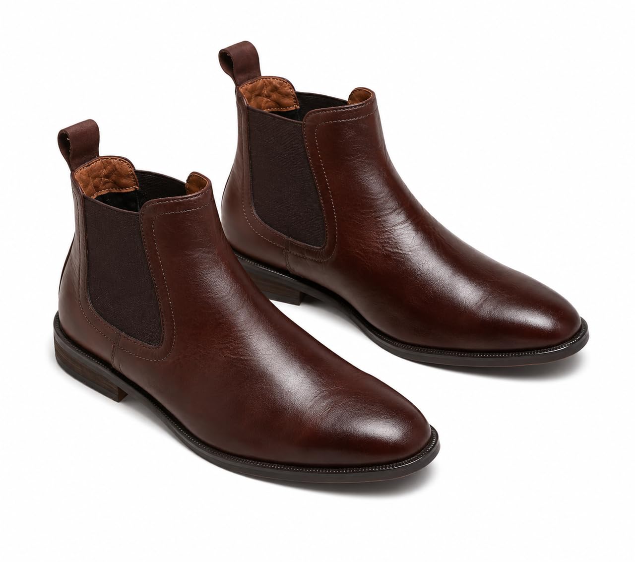 Chelsea Boot Brown | Genuine Leather | Trendy StylishFootwear | Comfortable Lightweight | Premium Casual Formal Shoes for Men | Slip-On Everyday Wear | Durable Sole | Cushioned Comfort-image-31