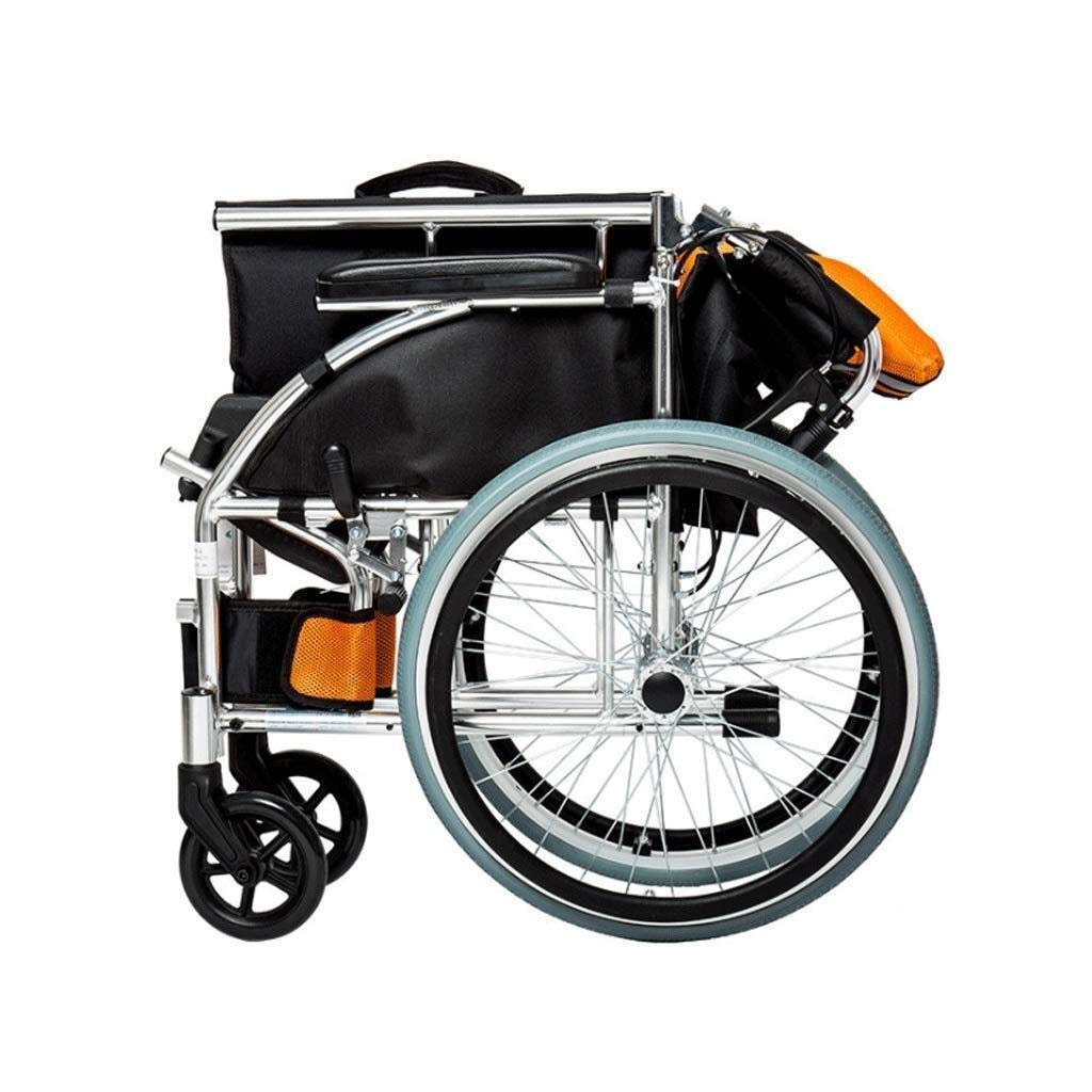 Wózek Inwalidzki Old Man Scooter, Przenośny Składany Super Lekki Aluminiowy Wózek Transportowy Dla Osób Starszych/Niepełnosprawnych