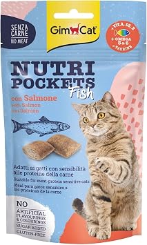 GimCat Kedi Ödül Tableti Np Fish With Salmon 60 gr