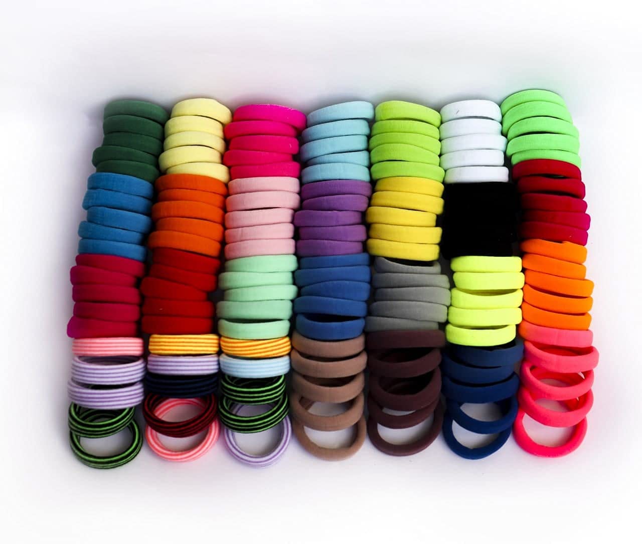 See full amazon price history chart for HRBS Pack of 80 Multicolour Color Hair Rubber Bands Multi Bright & Dark Colored Elastic Cotton Stretch Hair Ties Band Hair Rubber Bands For Women/Girls HRBS Pack of 80 Multicolour Color Hair Rubber Bands Multi Bright & Dark Colored Elastic Cotton Stretch Hair Ties Band Hair Rubber Bands For Women/Girls (B0C3HWX71F) Amazon Price History, Amazon Price Tracker