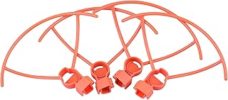 Propellers 4PCS Drone Guard Quick-Release Cover MINIi Protector X8 Prop for Camera Drone Accessories Water Proof Drone with Camera (Red, One Size)