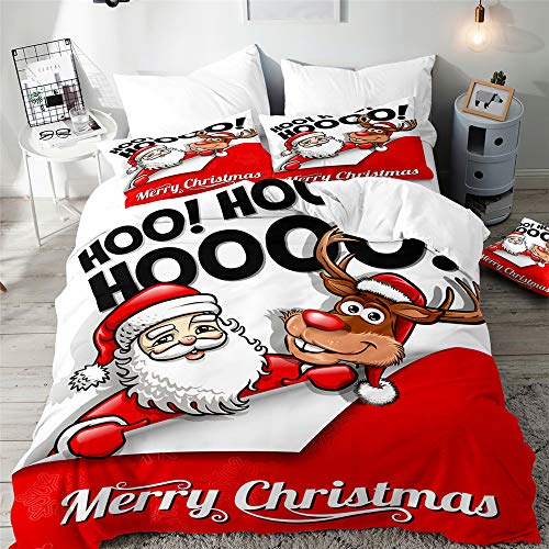 Morbuy Juego de Ropa de Cama 3 Piezas 3D