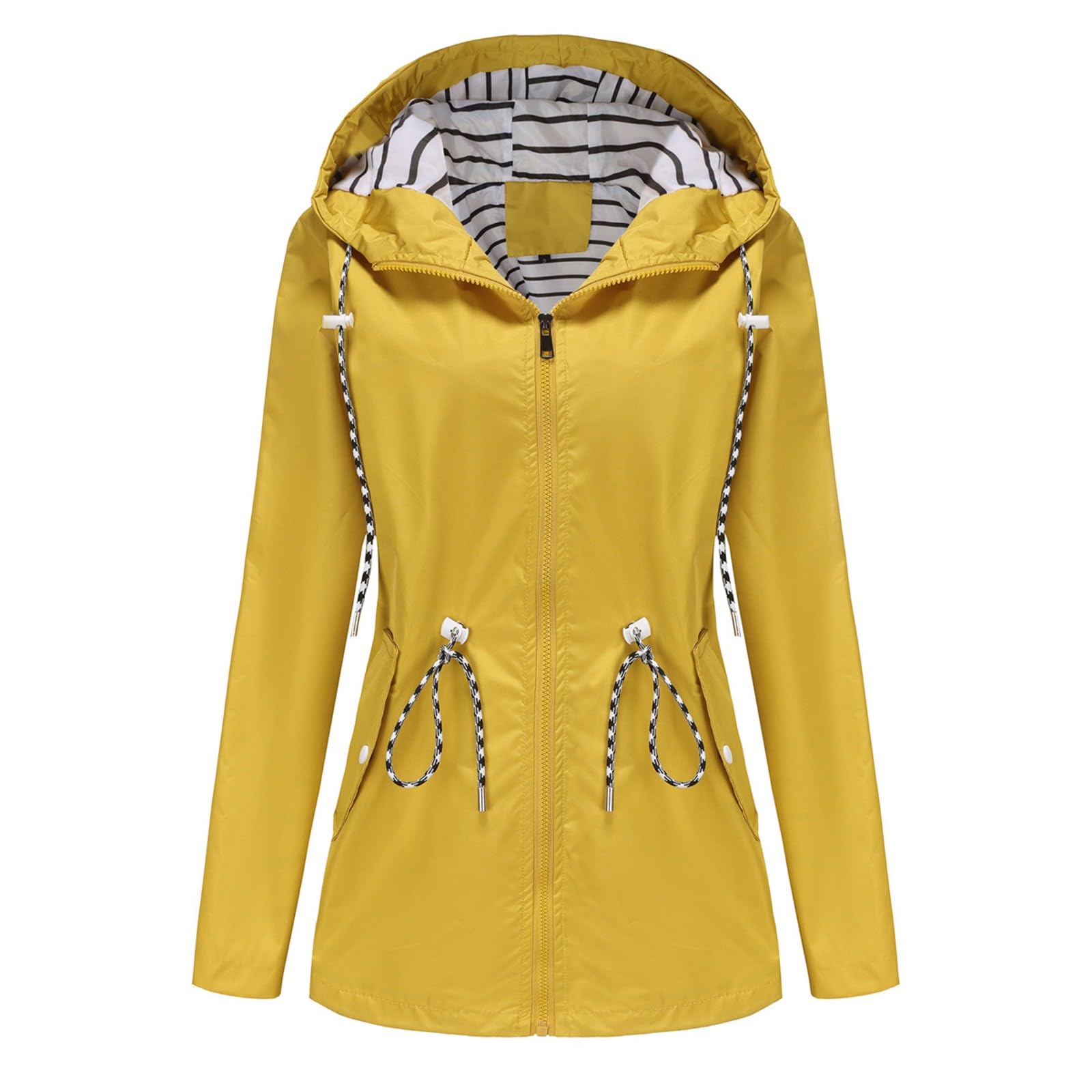 Impermeabili Da Donna Giacca A Antipioggia Impermeabile Leggero Trench Con Cappuccio Esterno Maglie Pile Invernali Trekking Antivento Vento Moto Pioggia Ciclismo Montagna Invernale Soft