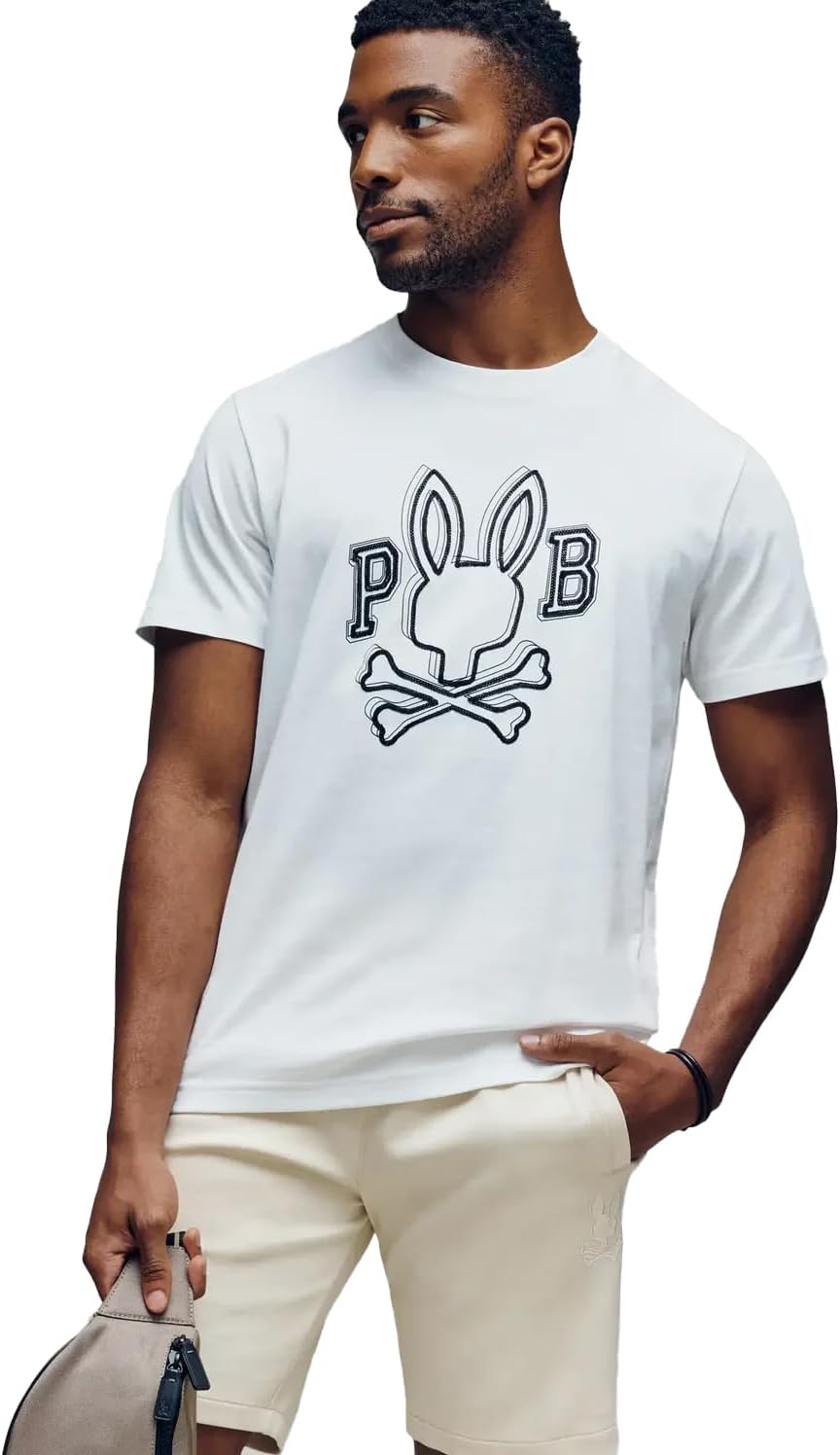 Psycho Bunny Bales Graphic Tee