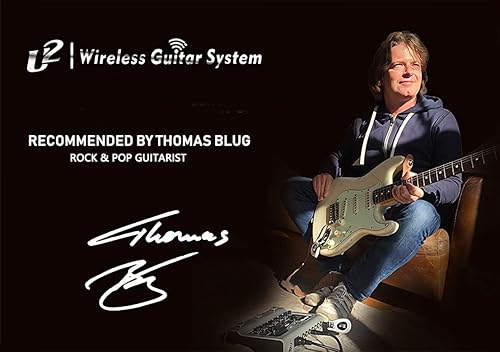 Miniatura 6 de Xvive Sistema inalámbrico de guitarra U2 recargable 2.4GHz Guitarra digital transmisor inalámbrico y receptor para guitarra eléctrica, bajo, violín,
