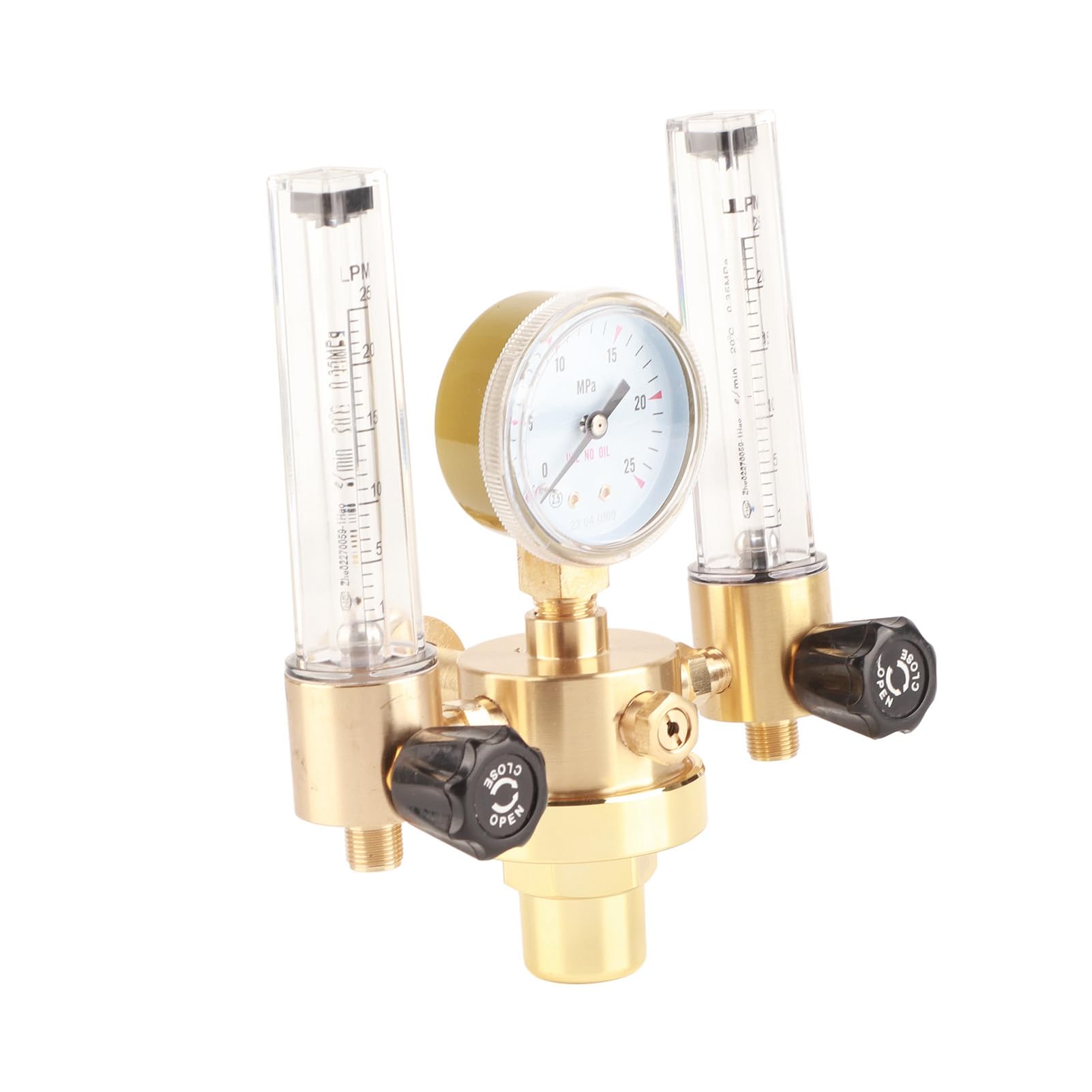 Regulator przepływomierza argonu Miedziany regulator ciśnienia argonu WX-562-5/8 z gwintem wewnętrznym do spawania i cięcia