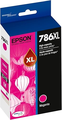 Miniatura 13 de Epson T786XL220 DURABrite - Cartucho de tinta de capacidad ultra alta Negro -,Paquete combinado negro y color.,Cian,Magenta,Amarillo