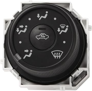 Car Air Conditioning A/C Heating Panel Wind Direction Knob Compatible With Toyota Corolla 2007-2013 Control Temperature Switch