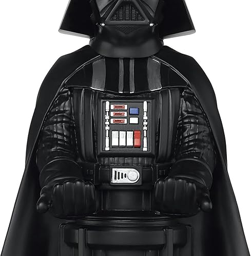 Miniatura 8 de Exquisite Gaming Star Wars Darth Vader - Soporte original para teléfono móvil y controlador de juegos, soporte para dispositivos, cable Guys, figura