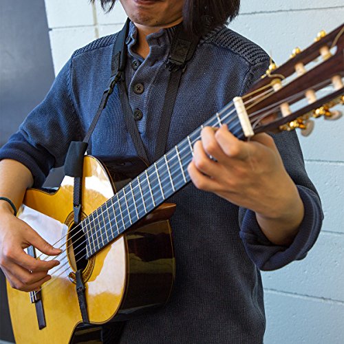 Neotech Acoustic Guitar Strap (8601162) , Black #TOP3