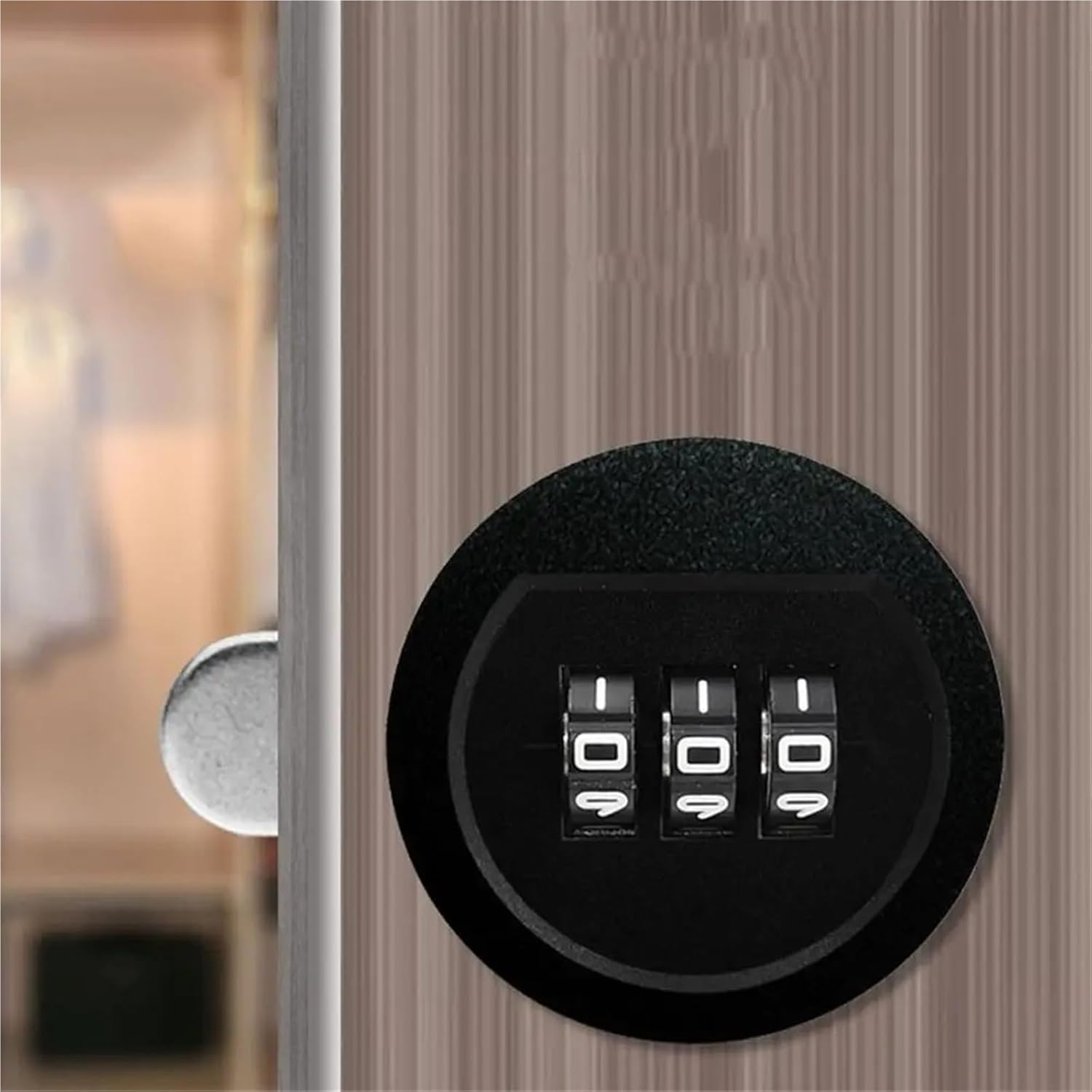 Drawer Password Lock 20 30mm Thread Length Cupboard Mailbox 3 Digital Combination Lock Theft Security Furniture Hardware 1Pcs(Style 3)