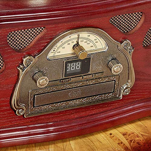 Tourne-Disque Gramophone 106s Tourne-Disque Vinyle Big Horn Retro Sound Wireless Bluetooth Home Record Player Retro… - Les Beatles, Paul McCartney, John Lennon, RIngo Starr, George Harrison Tourne-Disque Gramophone 106s Tourne-Disque Vinyle Big Horn Retro Sound Wireless Bluetooth Home Record Player Retro… – Image 4