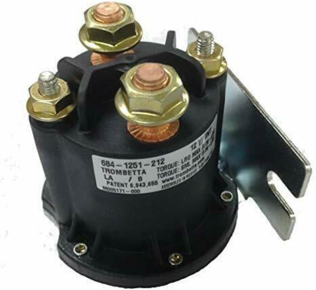 SnowDogg Part # 16160410 - HT300, HV600 HPU Relay Motor Power Unit Solenoid