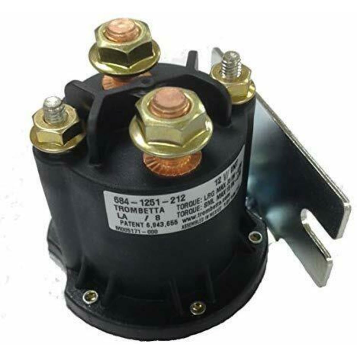 SnowDogg Part # 16160410 - HT300, HV600 HPU Relay Motor Power Unit Solenoid