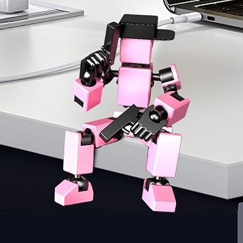 Motion Figures,Versatile Unique Movable Robot Action Figure Changeable Printed Toys For Friends, Kids, Painting Collections, Photography Props