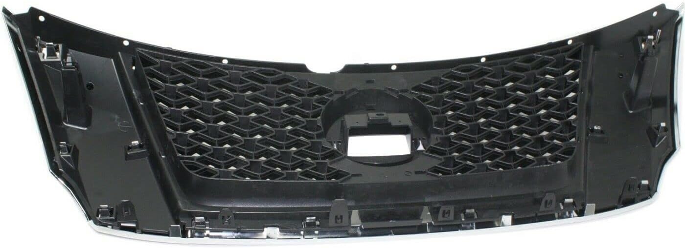 Grille Assembly Chrome Shell Black Insert For 2013-2016 Nissan Pathfinder Direct Replacement