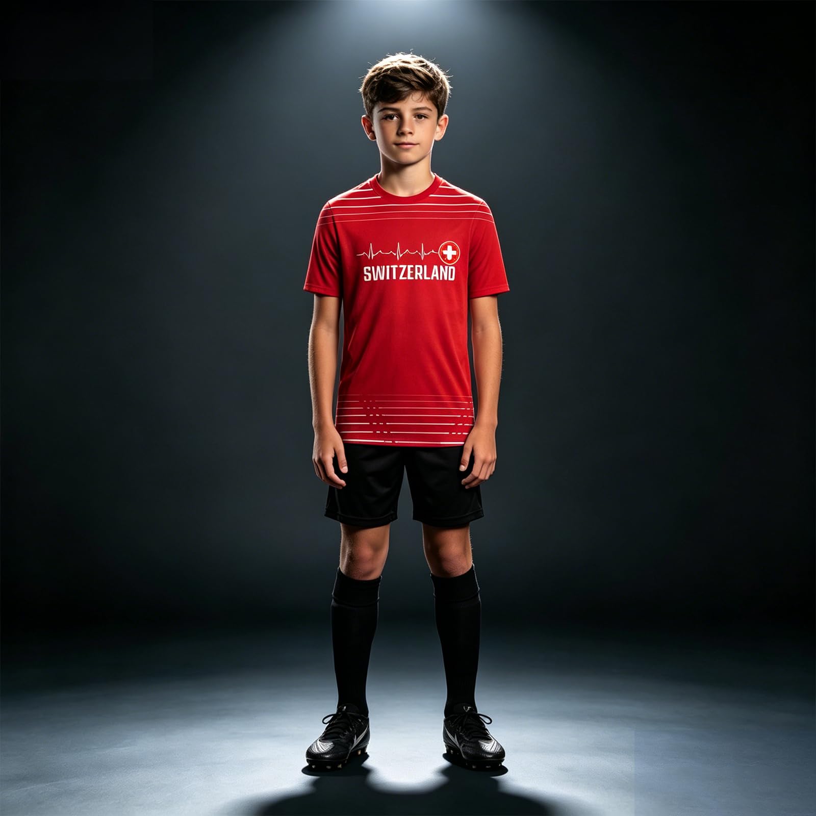 Genérico Camiseta de fútbol Personalizada para el Mundial 2026 con Nombre y número, camisete fútbol Personalizada del Mundial para Regalo Ideal para fanáticos del fútbol