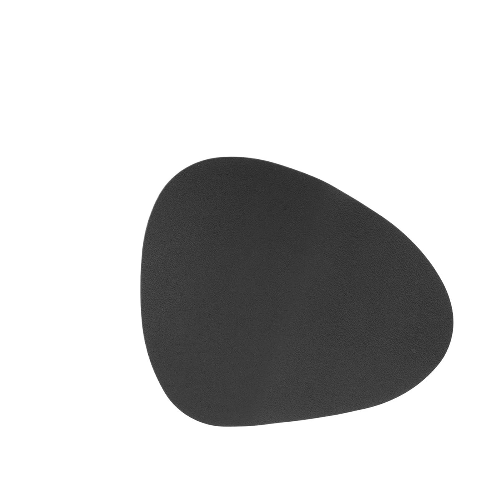 Luvafey Black 2Pc Pu Leather Heat Resistant Dining Table Placemats