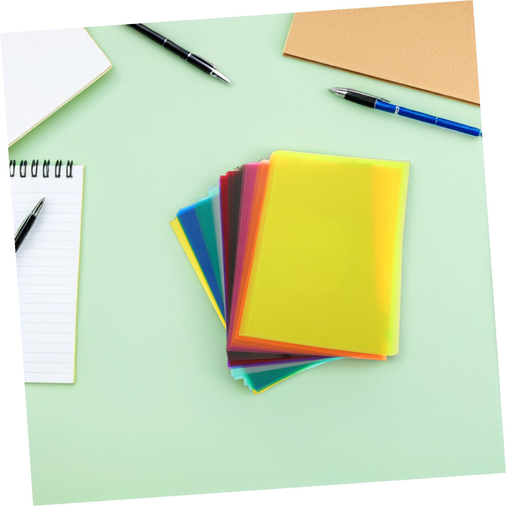 50 Arkuszy Eleganckiego Papieru Do Pakowania Ręcznie Robionego Kolorowy Celofan Kolorowy Papier Celofanowy Przezroczysty Do Pakowania DIY Dekoracje