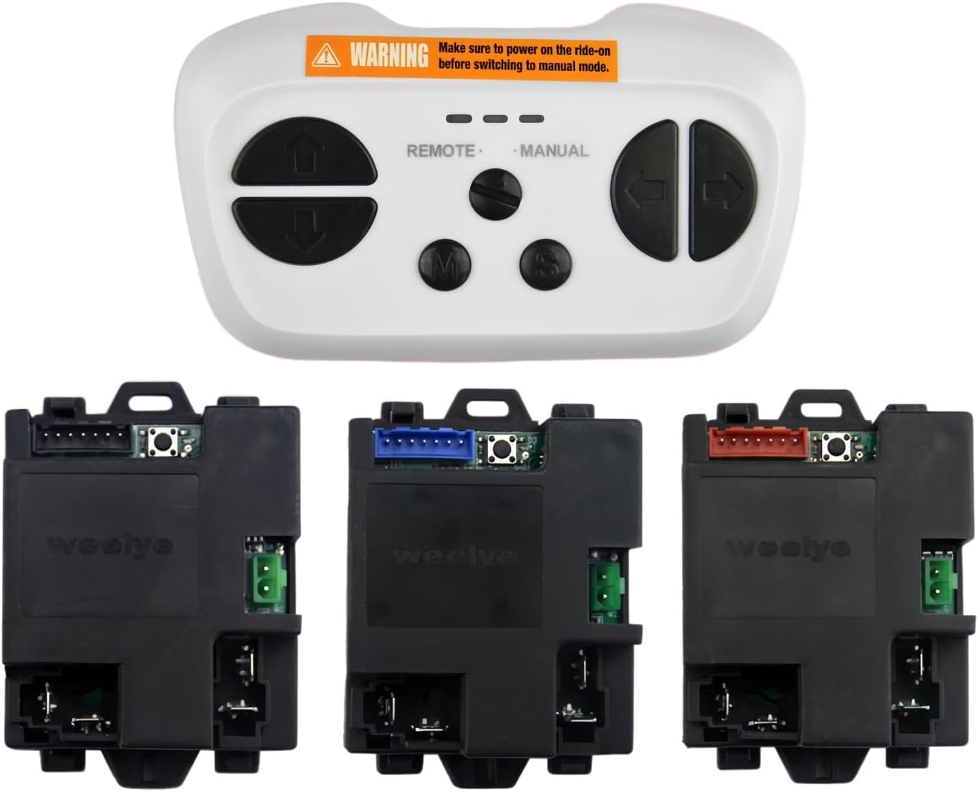 RX113-A-12V Receiver RX113-B-12V Controller TX28 Remote Control Kit 6V 12V Replacement Mainboard for Kids Electric Ride On Car