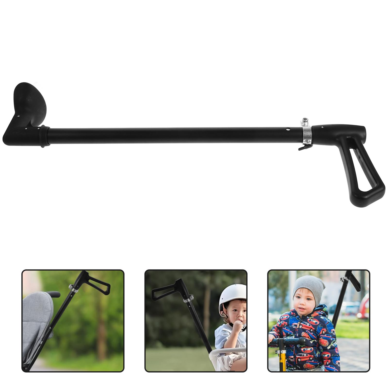 Scooter Schieberwagen Kinderwagengriff Für Kleinkinder Kinderwagen Zubehör Kleinkind Schiebeauto Griff Säuglings Schiebeauto Griff Kunststoff Schwarz