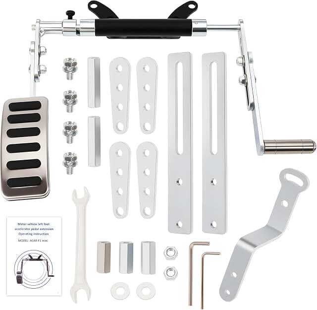 Left Foot Accelerator Gas Pedal Assist for Handicapped & Disabled Drivers