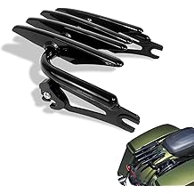Detachable Stealth Mounting Luggage Rack Trunk Tour Pack Mount Compatible for Harley Touring 2009-2024 Road King Ultra CVO Limited Street Glide Road Glide Electra Glide Black