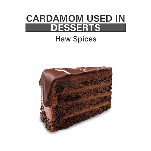 Miniatura 6 de Haw Cápsulas de cardamomo verde de 3.53oz  Cápsulas de cardamomo entero natural 3.5 onzas  Cardamomo de especias natural para Biryani, té, café con