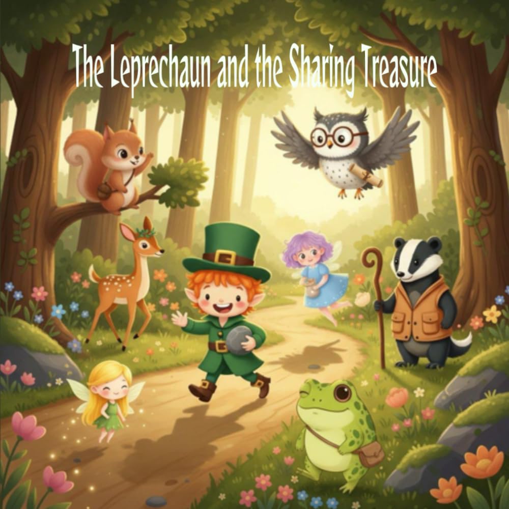 The Leprechaun and the Sharing Treasure: A Heartwarming Fantasy Story About Friendship and Sharing for Ages 6–8