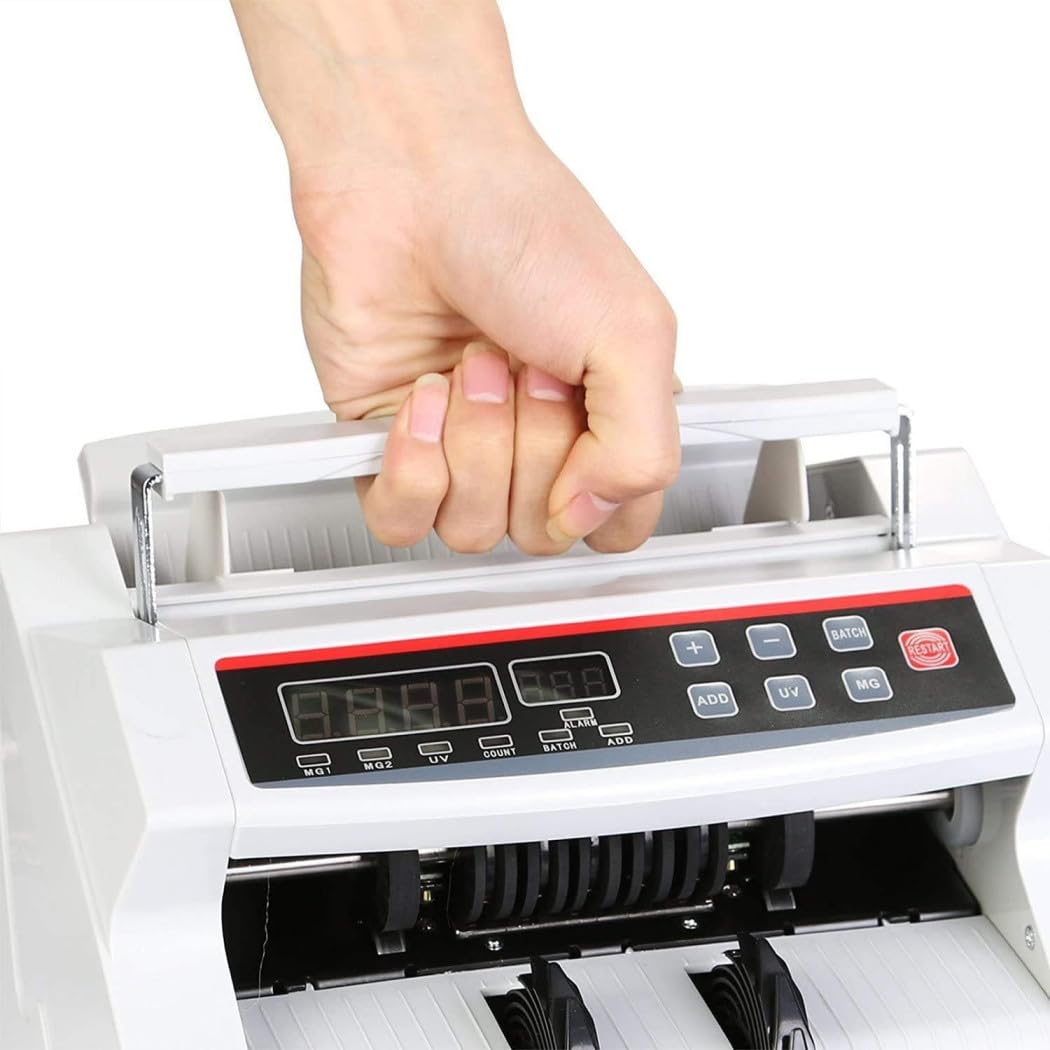 CONTABANCONOTE Professionale RILEVATORE Banconote False Conta Soldi Euro Display