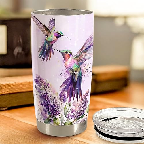Vista 225 de SANDJEST Vaso de llama – Taza de viaje para café con aislamiento de acero inoxidable de 20 onzas – Regalos de llama para mujeres, niñas