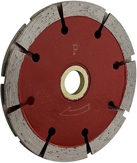 MH GLOBAL 7/8 Inch-5/8 Inch Arbor 4 Inch Premium Red Sandwich Tuck Point Blade