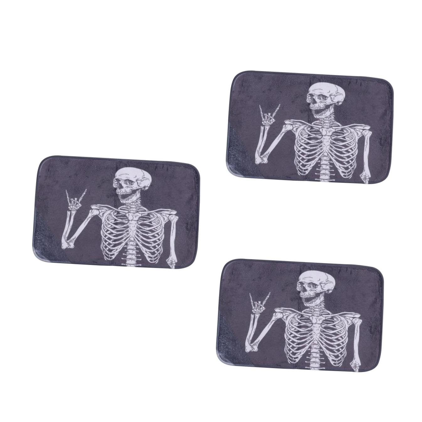 Estera del cráneo de Halloween decorativa para ambientar fiestas de terror