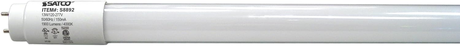 Satco S8892-13 T8 LED Light Bulb