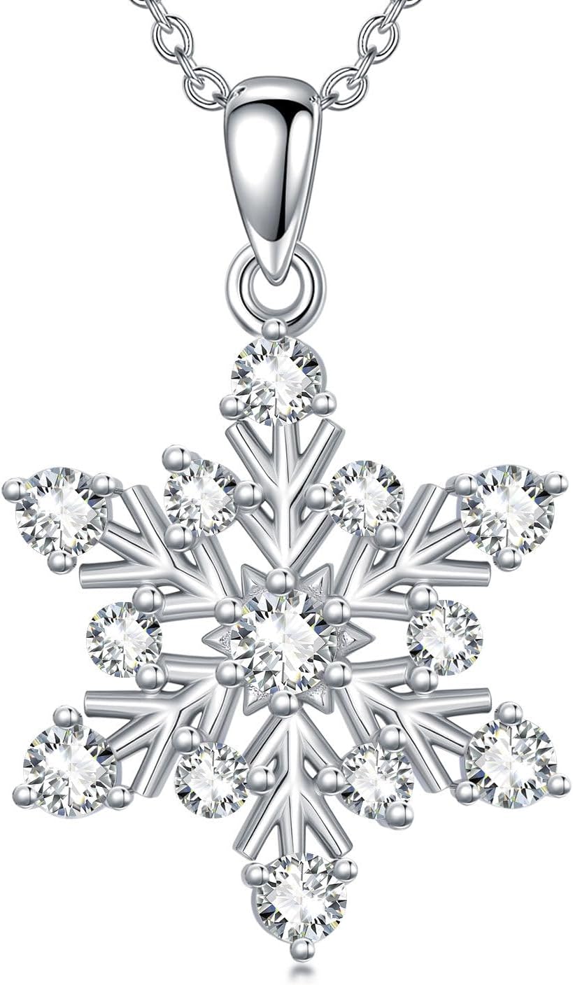 Dorunmo Christmas/Halloween Necklace 925 Sterling Silver Spider Pendant Christmas Tree Necklace Jewelry Gifts for Women Friend