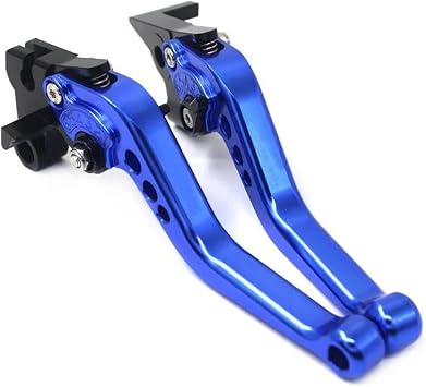 Motorbike Brake Levers Motorcycle Accessories for Mt-09 for Mt09 for Mt 09 Adjustable Brake Handle Clutch Levers & Handle Bar Brake Lever SetBlue