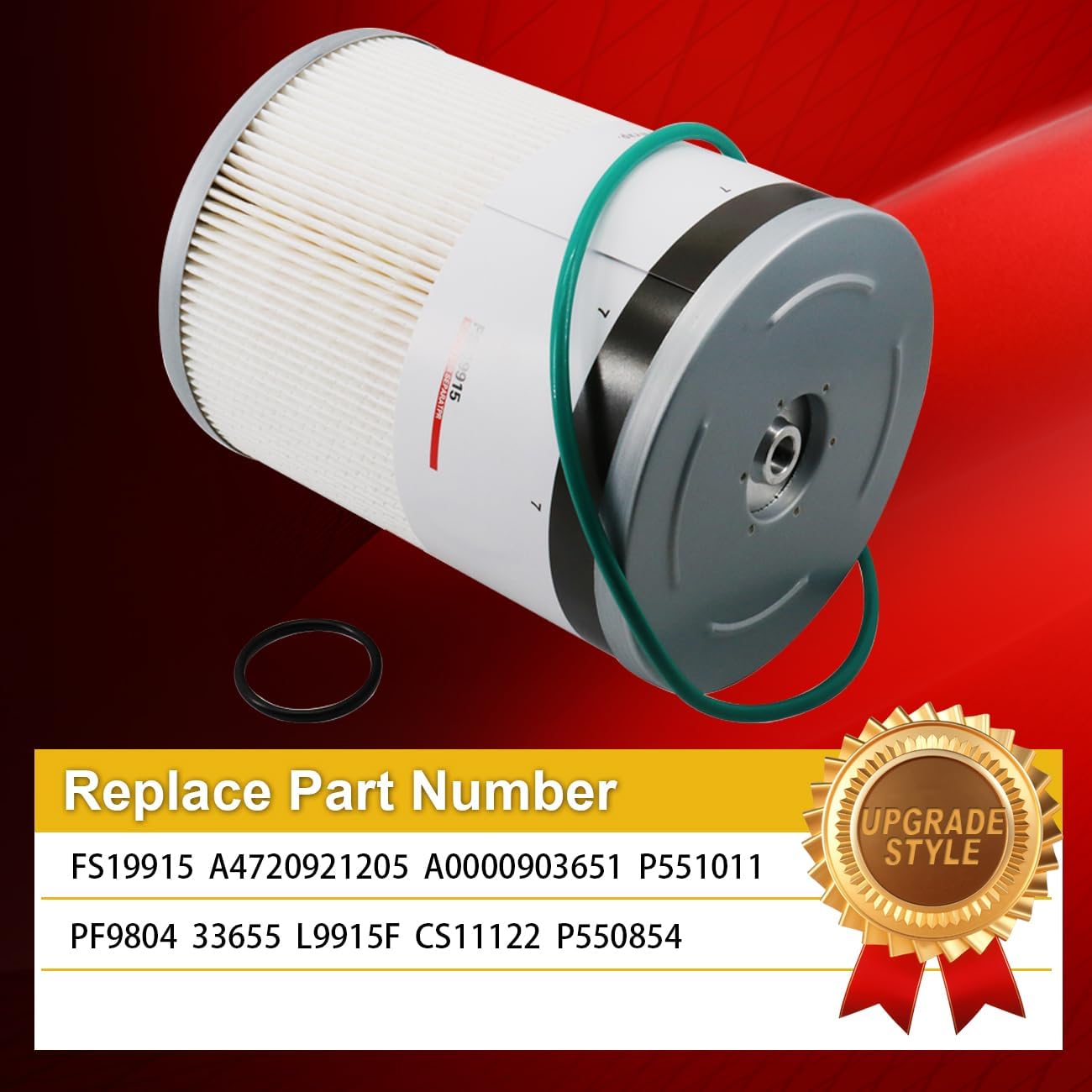 LF17511 Oil Filter FS19915 Fuel Water Separator Filter PF9924 PF9806 Fuel Filter Replace P551005 LF17474 P7505 A4720921205 P551011 86849 FK48555 Compatible with DD13 DD15 DD16 Detroit Diesel Engine